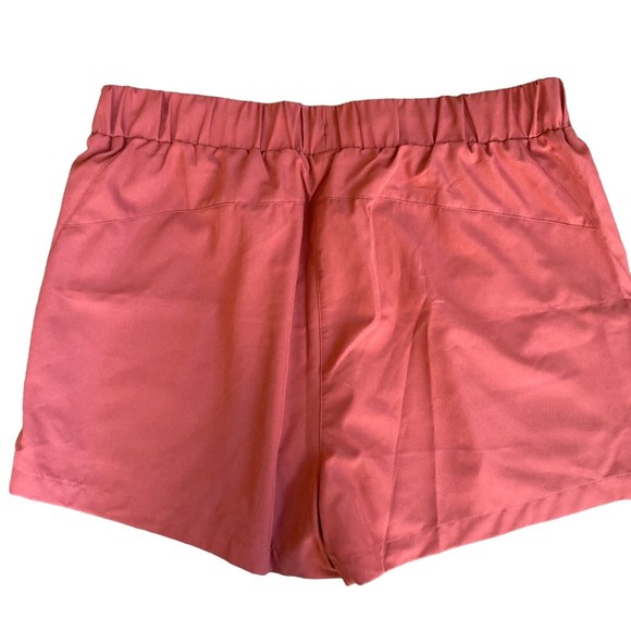 HALARA Women's Athletic Shorts in Coral - Picture 2 of 5